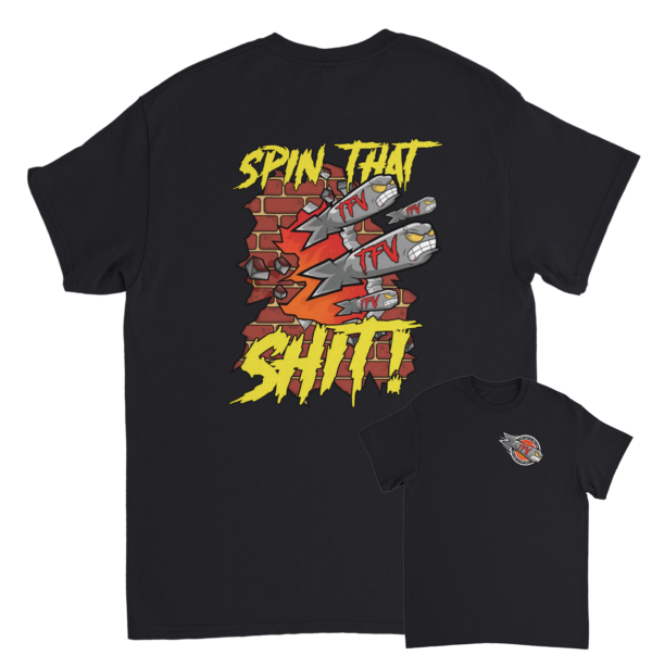 t shirt Spin That Shit  Orange